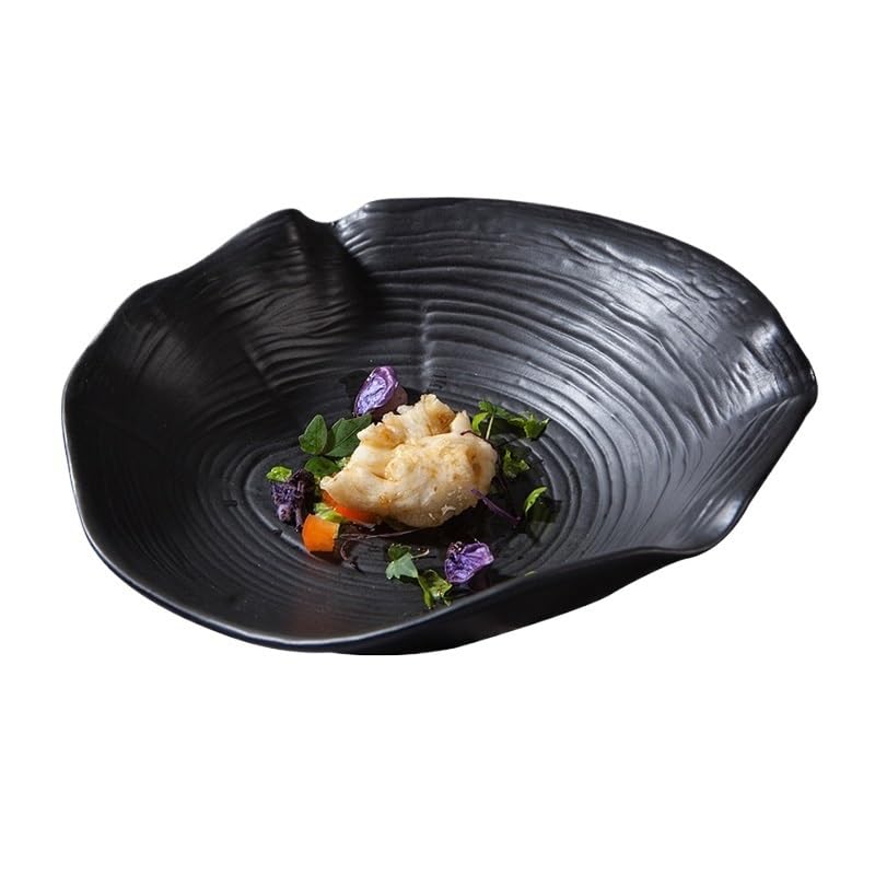 Stapelbare Moderne Essteller Kreative Keramik Pasta Steak Teller Abendessen geformt Geschirr Salatteller Snack Desserts Tablett Hotel Restaurant Gemüseschale