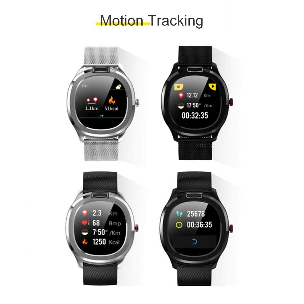 Monitor aktywności z pulsometrem i monitorem snu, monitor aktywności z kolorowym wyświetlaczem Smart Watch, monitor ciśnienia krwi dla