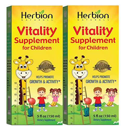 Herbion Naturals Vitality Supplement for Children – Energy Booster,Powerful Immune Support, Promotes Growth