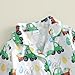 Kuriozud Kids Toddler Boy Easter Pajamas Long Sleeve Button Down Shirt Top and Pants 2pcs Pjs Sets Sleepwear (Car Bunny Egg Green, 5-6 Years)