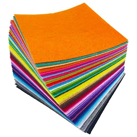flic-flac 48 Stück Filzstoffbögen, sortierte Farben Cover