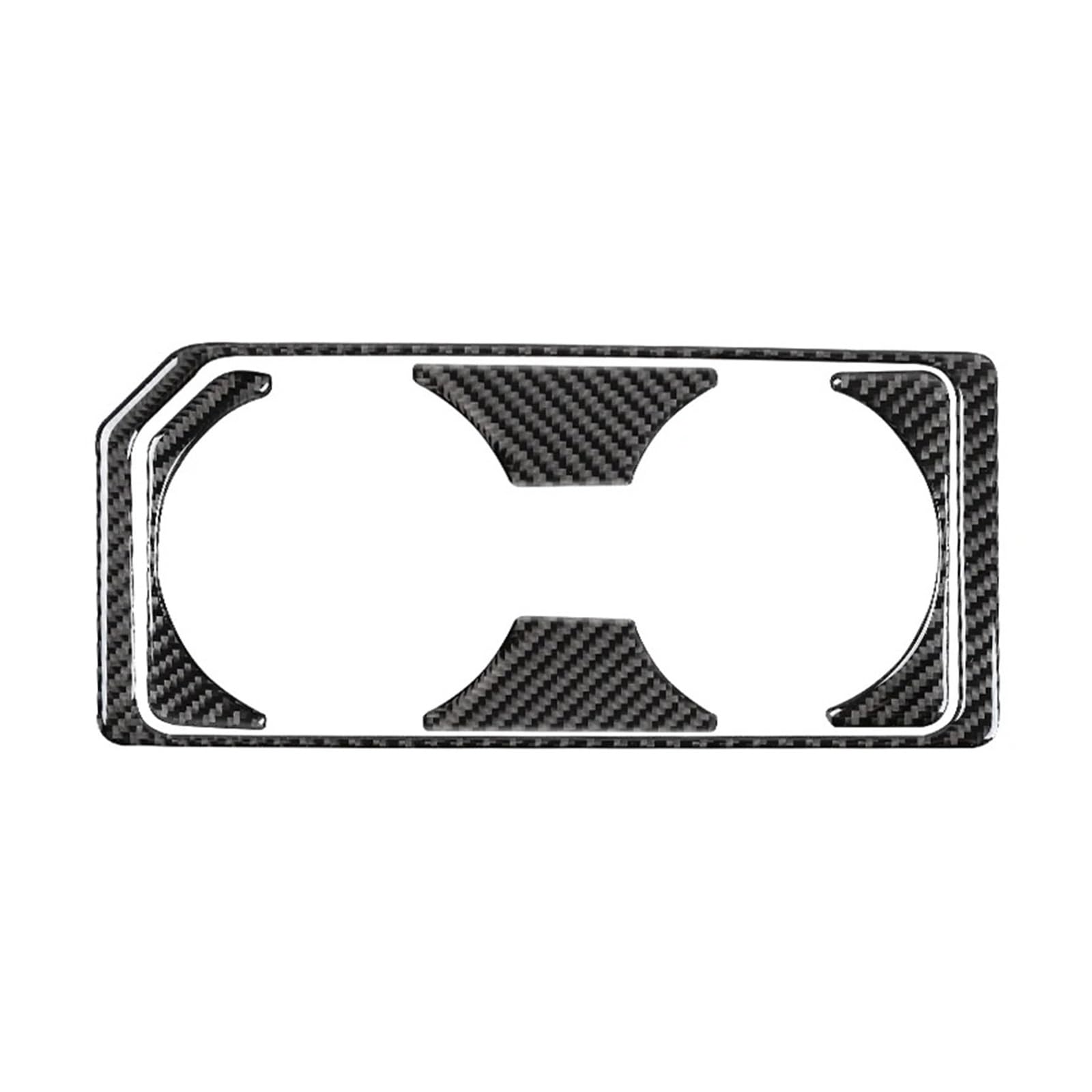 Car Interior Sticker for F150 for Raptor 2016-2020 Accessories Interior Car Central Water Cup Holder Frame Stickers Trim Decor Cover