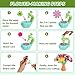 REFTTENW Flower Craft Kits Toys Valentines Day Gifts for Kids - Arts and Crafts Activity Toys Set for Girls Ages 4-10, Birthday Gifts for 4 5 6 7 8 9 Year Old Girls, DIY Flower Making Kit for Kids