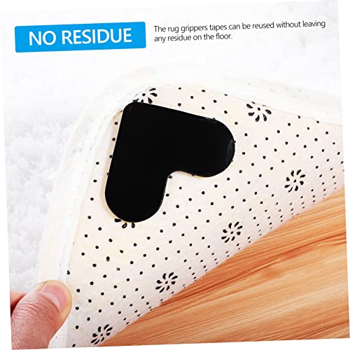 Luxshiny 8 Peças fita adesiva adesivo para carpete fita para suporte de carpete tapete adesivos pinç