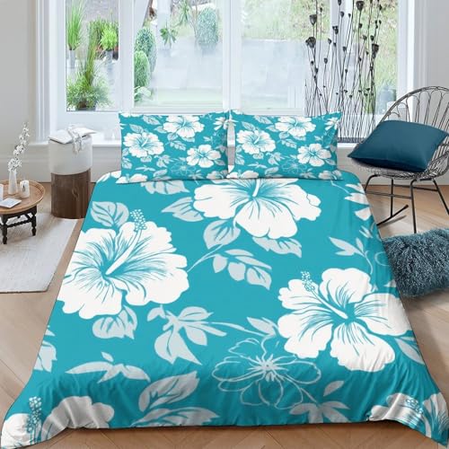 Housse de couette imprimé 3D hypoallergénique avec fermeture éclair microfibre - 4