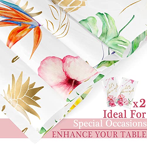 Bonbeedesign Flamingo Party Supplies, Flamingo Party Decoration, Flamingo Party Favors (Flamingo Tablecloths) #TOP3