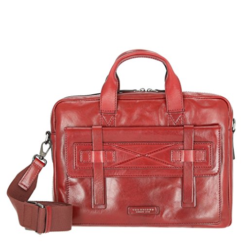 Porte-documents The Bridge Casentino 15" rouge foncé pour le bureau