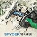 Spyder Scraper 00138 Scraping Tool Attachment for Reciprocating Saws, Black, 2-Inch
