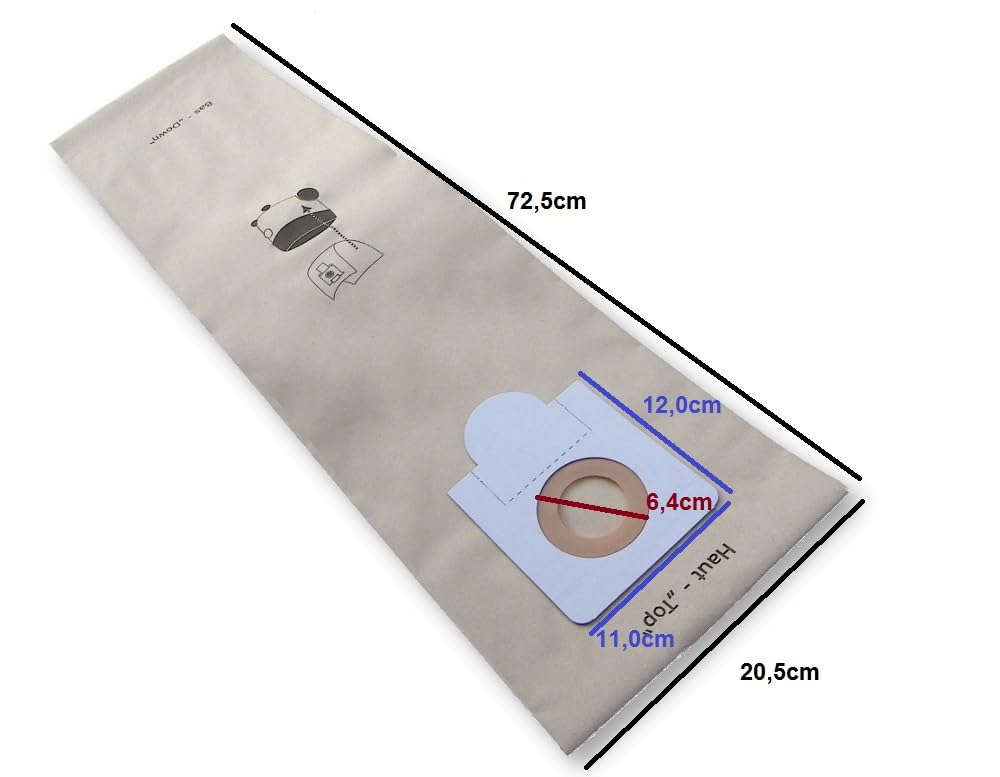 Flacher Falten filter aus Papier (Staub klasse M) für NT Ap L NT Takt Te L Filte