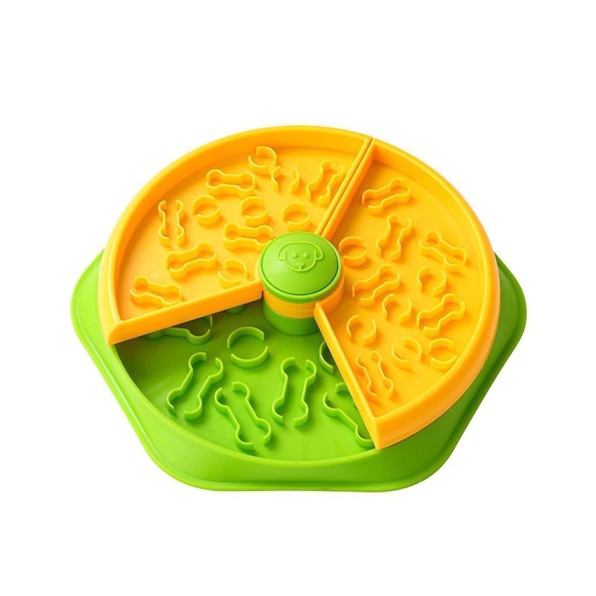 CAISHOW Slow Feeder Bowl - Interactive Dog Puzzle Game