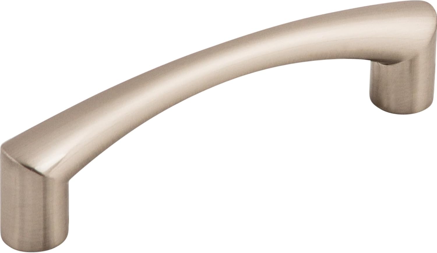 Top Knobs M1128 Nouveau III Collection 3-3/4" Hidra Pull, Brushed Satin Nickel