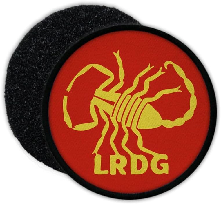 ALFASHIRT Patch - Long Range Desert Group LRDG Off Road Desert Scorpion Patch #23678