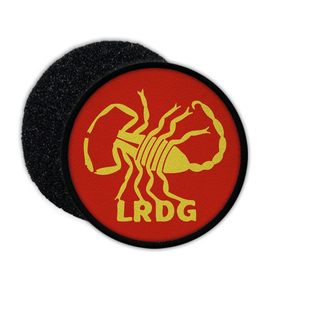ALFASHIRT Patch - Long Range Desert Group LRDG Off Road Desert Scorpion Patch #23678