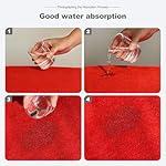 Extra Thick 3x10Ft Red Carpet Runner for Party, Non-Slip TPR Backing Aisle Runway Rug Felt for Indoor&Outdoor,Occasions,Graduation,Birthdays & Special Events Decorations,Long Term use - Image 5