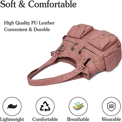 Image of FANDARE Large Hobo Bags Women's Crossbody Shoulder Bag Vintage Satchel Purse