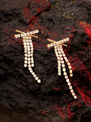 Crystal Drop Earrings for Women, Birthday Gift for Wife