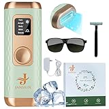 Freezing Point IPL Hair Removal Device Model W-1095 – At-Home IPL Hair Remover with 5 Energy Levels and Cooling Function for Face, Arms, Legs & Bikini Area – For Women & Men