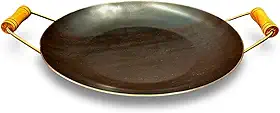 Disco de Arado Tacho Chapa Arredondada Aço com Cabo - 40cm