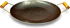 Disco de Arado Tacho Chapa Arredondada Aço com Cabo - 28cm