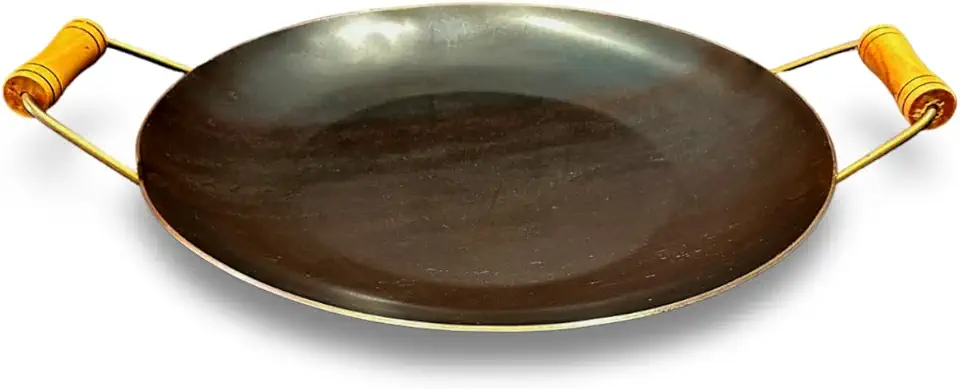 Disco de Arado Tacho Chapa Arredondada Aço com Cabo - 52cm