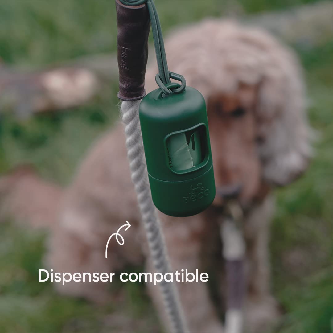 Beco - Bolsas Grandes para Mascotas, Resistentes y ecológicas, para Perros, Aroma a Menta