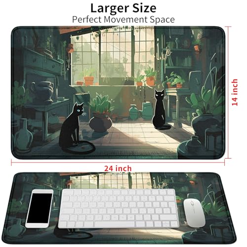 Image of Card Mat for MTG & TCG Playmat,Black Cats