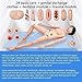 KNOBCO Manikin, Men and Women Interchangeable Human Anatomical Model Nursing Manikin with Vital Organs CPR Simulator for Nursing Training Teaching Supplies