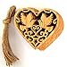 Price comparison product image MML-4120 10Pcs Christmas Ornament,Decorations Rustic Wooden Tree Love Heart Hanging Pendant Decor MML (multicolour-3)