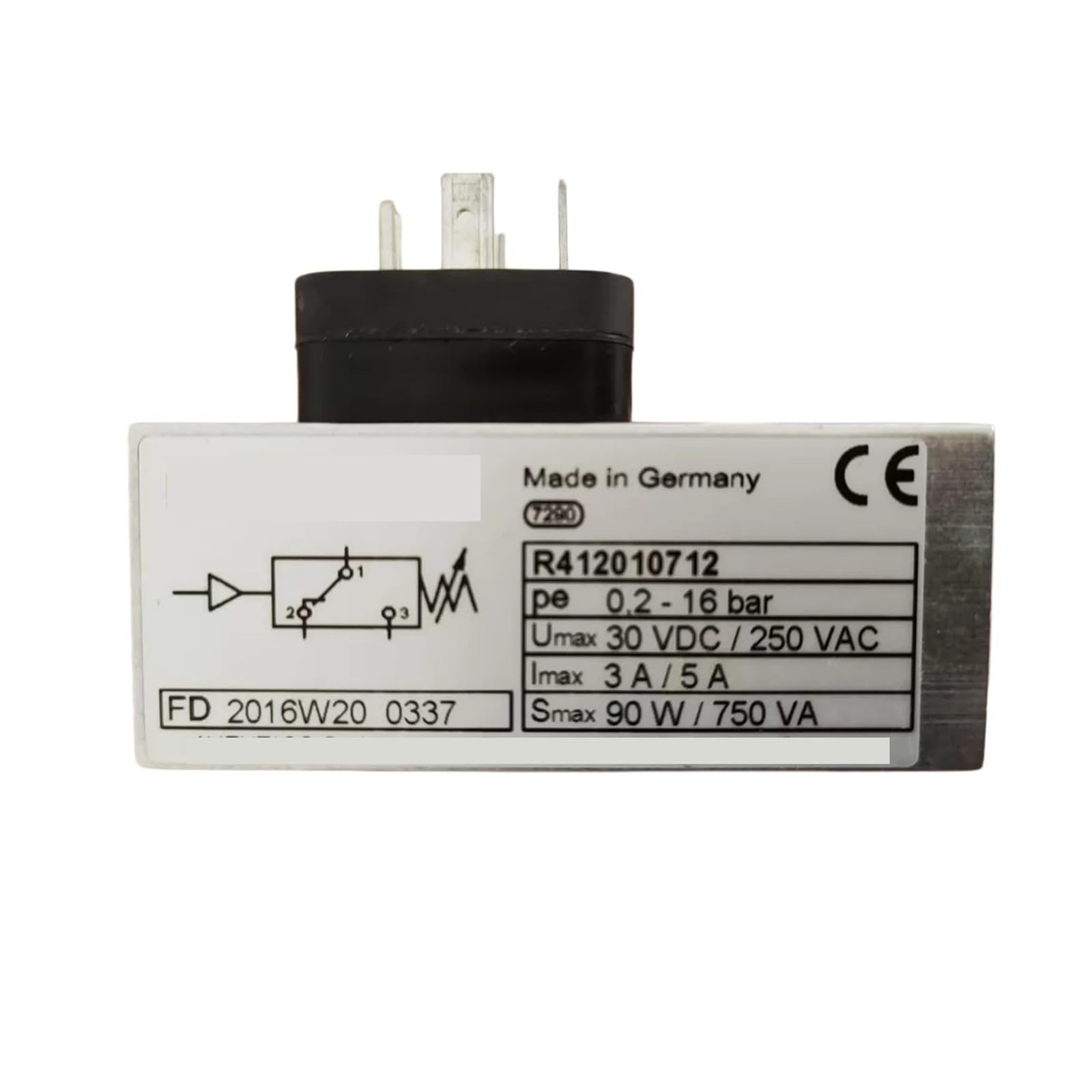 Sensor de interruptor de presión R412010712 Transmisor de presión