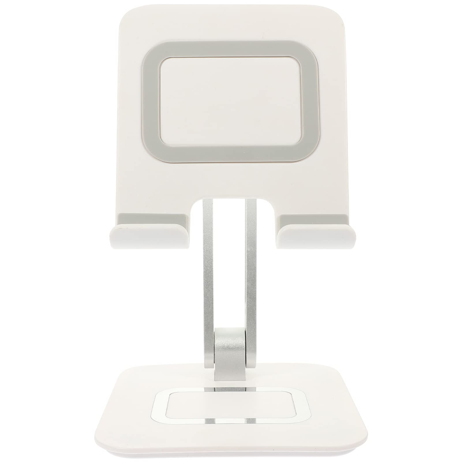 Gatuida Supporto in Metallo per Cellulare e Tablet Supporto Regolabile per Telefono da Tavolo Cuscinetto in Silicone per Stabilizzazione