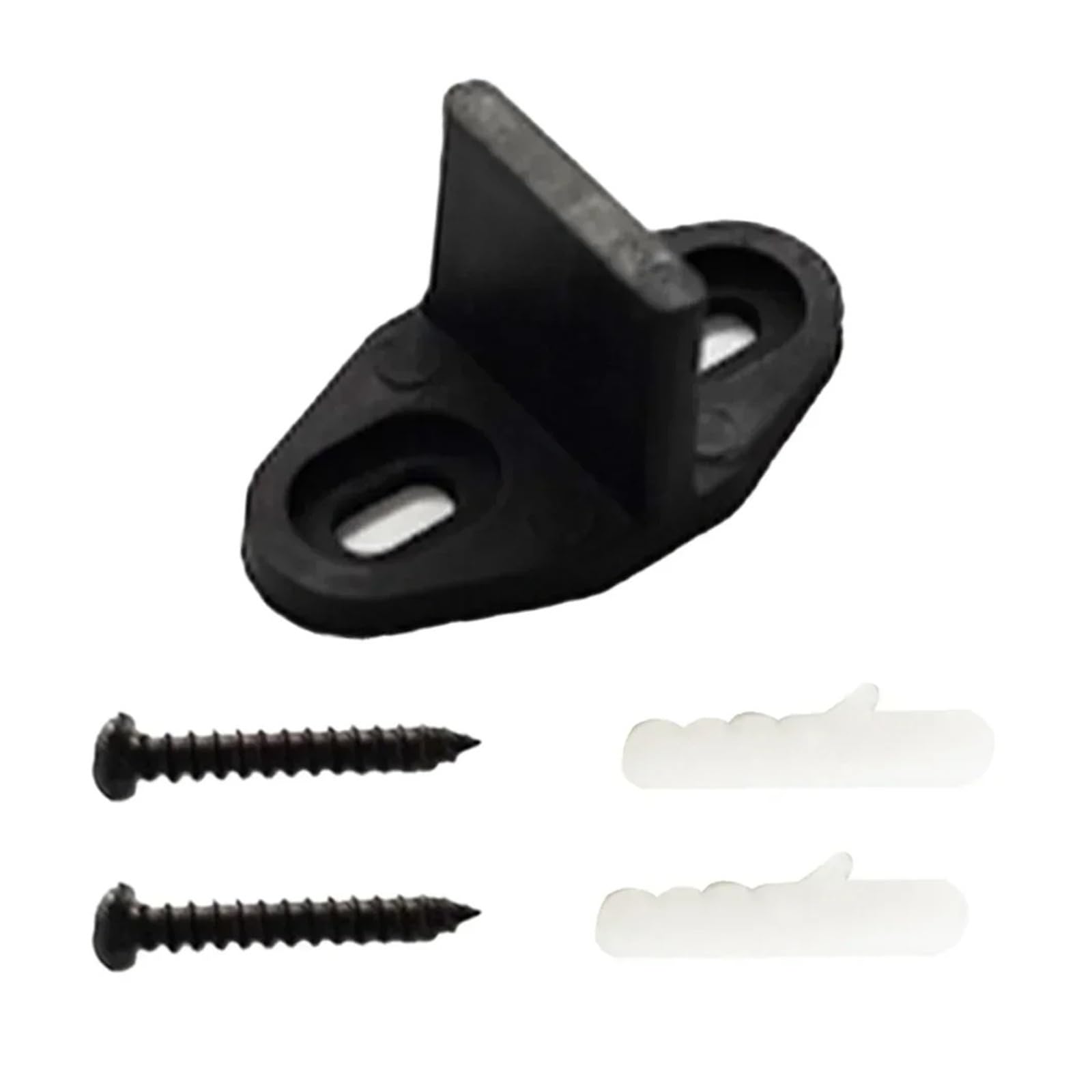 10Pcs Sliding Barn Door Floor Guide Metal Ajustable Clip Bottom Track Hardware,Smooth Gliding