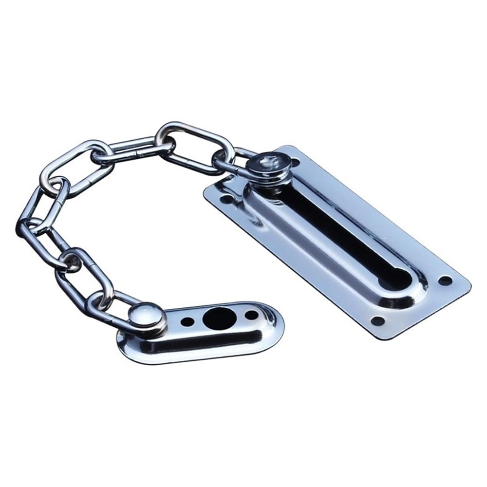 Lkfjnhepf Door Latch-01 Door Chain Door Chain Lock Cabinet Security Guard Iron Anti-Theft Counter Hanging(Door Latch-01)