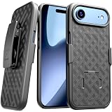 Designed for iPhone 17 air case with Belt Clip – Durable Protective Holster Keeping Your Phone Accessible During Work, Travel, Outdoor Adventures, and Daily Tasks
