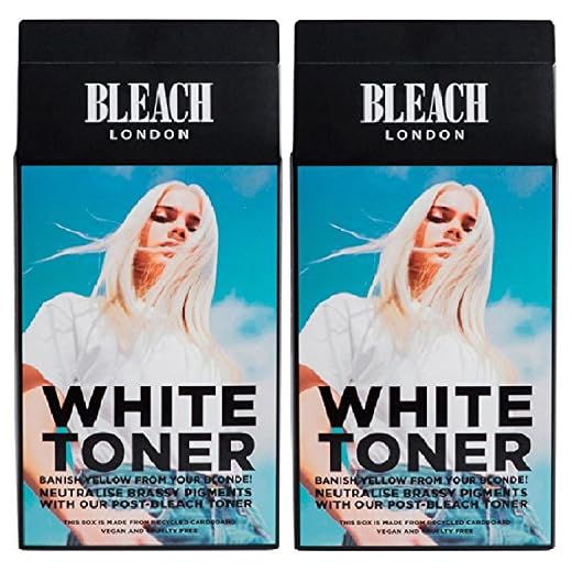 Bleach London weißes Toner-Kit, 2er-Pack