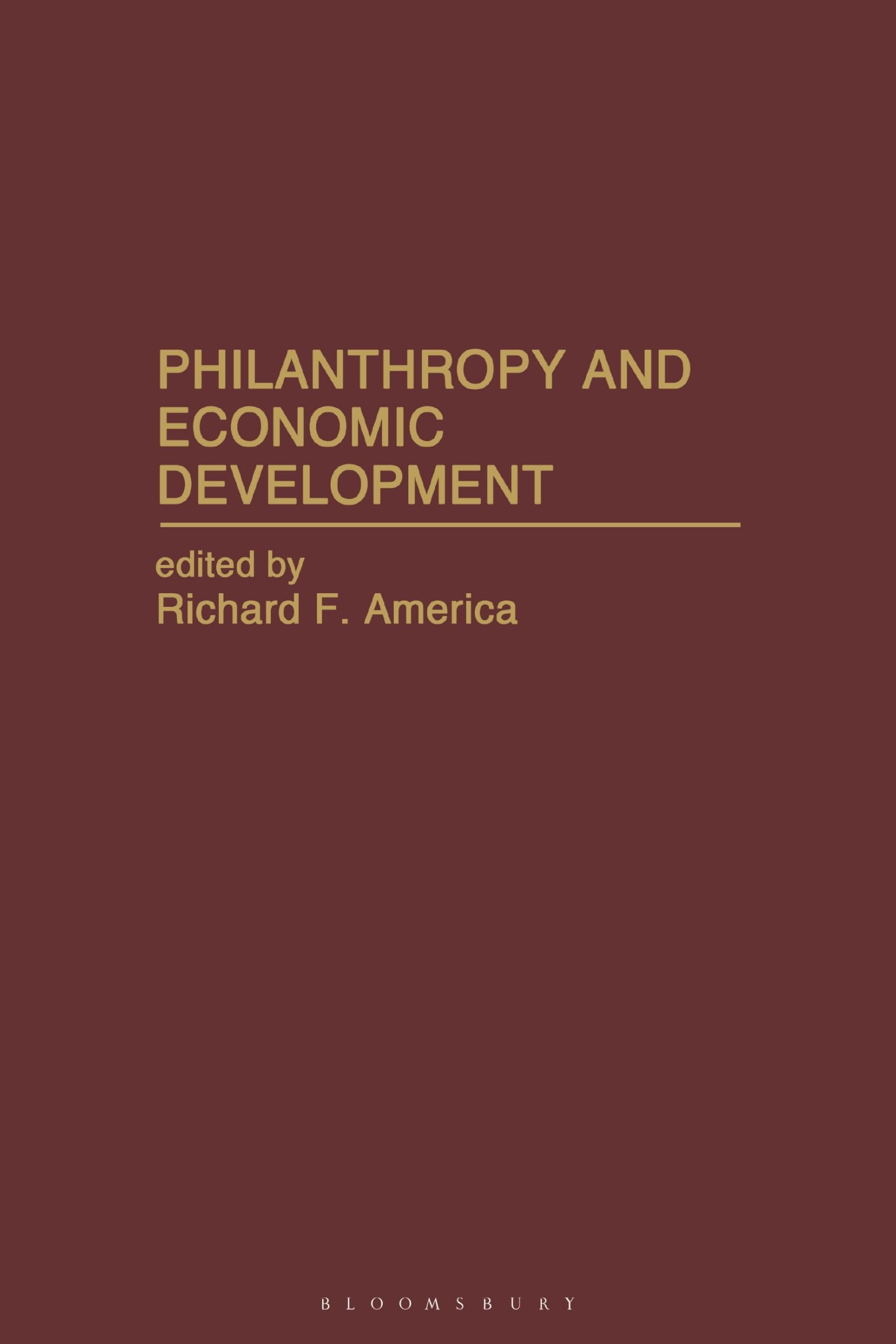 Buy Philanthropy and Economic Development (Contributions in Economics & Economic History) — BookShops.in