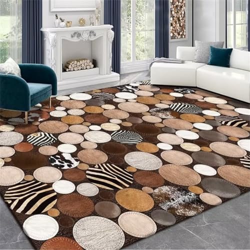Tapis doux chambre style moderne design géométrique 200X260