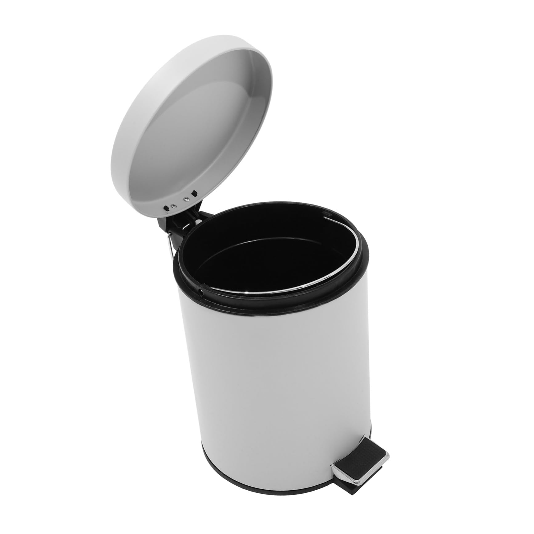 Cubo de basura con tapa abatible para cocina hogar e interior 8