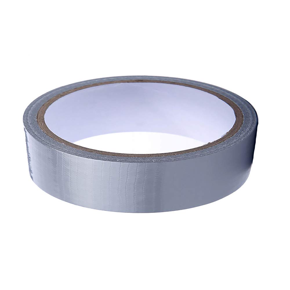 10M Length 2CM Width Cloth Duct Tape Gaffer Tape Waterproof Adhesive Cloth Multi-Purpose Sticky Tape for Repairs (Pack of 2, Gray)
