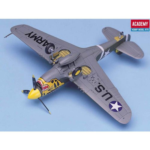 Academy P-40E Warhawk Model Kit #TOP4