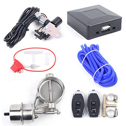 Válvula de escape de 2.5" con mando a distancia para control de sonido total 2