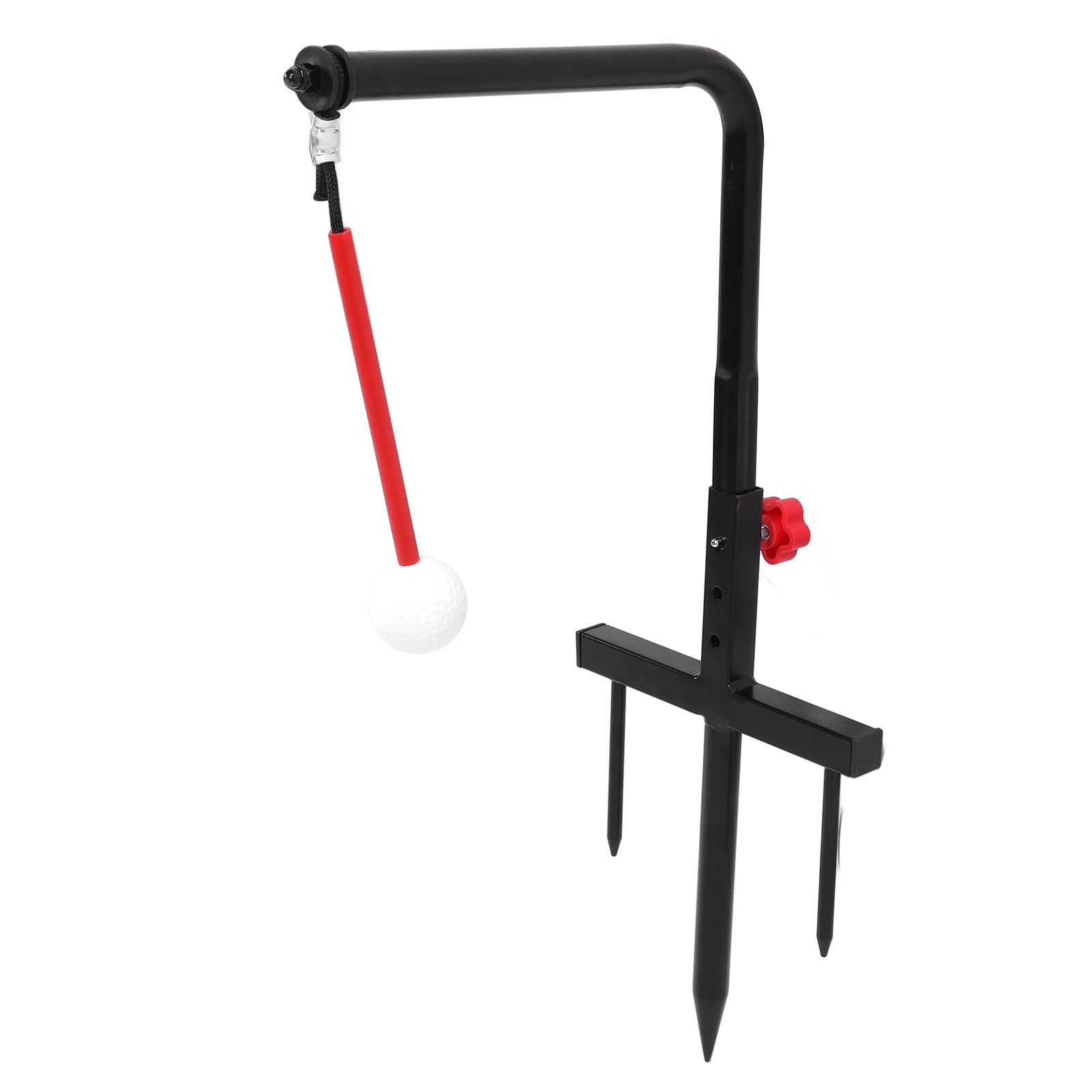 Entrenador de Swing de Golf, Entrenador de Palos Groover de Práctica de Ajustable para Todas Las Superficies, Uso en Interiores y Exteriores |Construcción Duradera de Hierro, Diseño