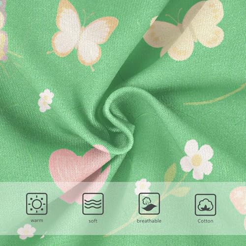 GuoChe Organic Cotton Panties Panties Comfort Underwear for Toddlers in Sizes 2T,3T, 4T, 5T, 6Y and 8Y3