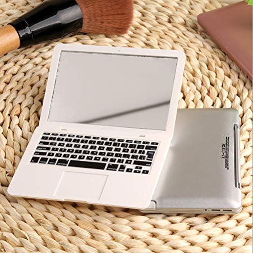 Macabolo Portable Pocket Size Laptop Mirror Computer Glass Mirror Mini Notebook Mirrors for Makeup Travel - Image 3