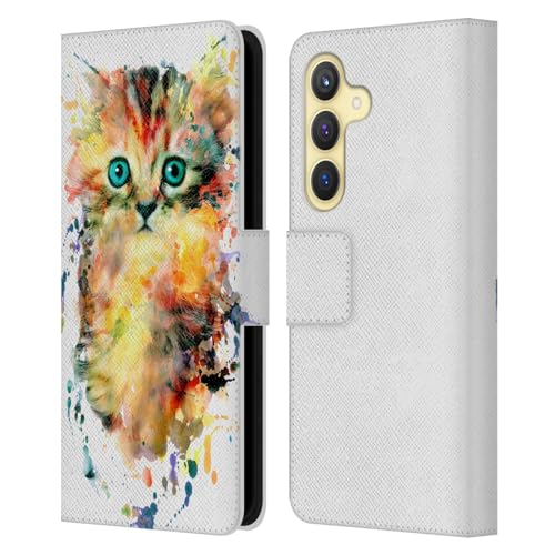 Funda libro Samsung Galaxy S24 5G Gatito Animales 2 el regalo perfecto para amantes del arte