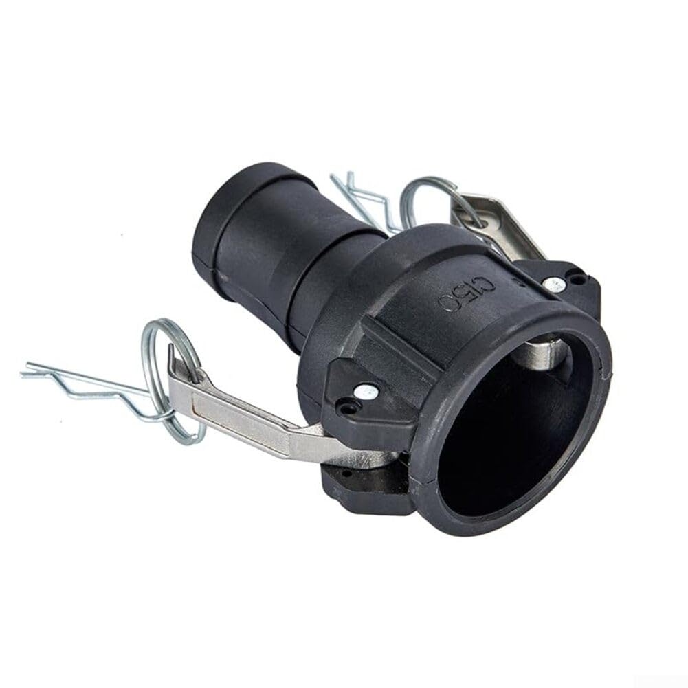 2 Stück 1-1/2 Camlock-Armaturen kombinieren Innengewinde C-Fitting und Schlauchende E-Fitting für Rohrleitungs-Setup