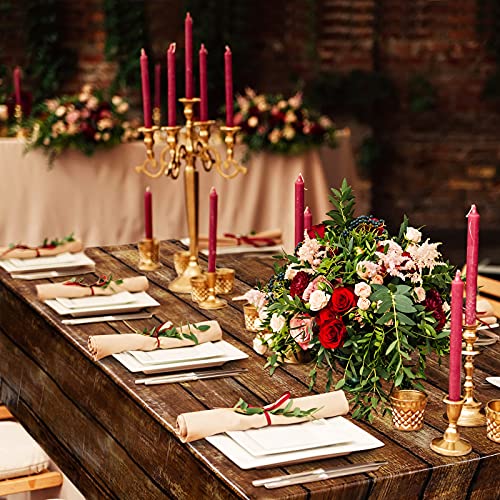 Image of Irenare 1 Pcs Brown Wood Grain Tablecloths Rustic Plastic Table Covers for Rectangle Table, Vintage Farmhouse Tablecloth Decorations for Western Barn Birthday Wedding (54 x 108 Inches)