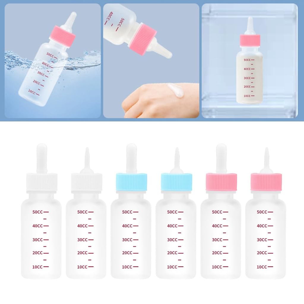 XAGMODSHN Newborn Cat Feeding Bottle for Pet Nursing Bottle Liquid Feeding Tool for Baby-Dogs Water Milk Hand-Feeder for Kitten