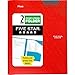 Five Star 2-Pocket Folder, Stay-Put Folder, Folders with Pockets, Red (72109)
