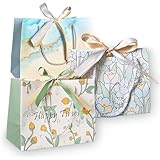 ラッピング 袋 プレゼント 袋 リボン付 手提げ 紙袋 ラッピング用品 ギフト袋 プレゼント 引き出物 ギフトバッグ ラッピング用品 誕生日 包装（Sサイズ)