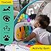 Baby Einstein Kick & Snooze 3-in-1 Foldable Playard, Bassinet and Musical Play Gym, Includes Fitted Sheet, 3-Step Easy Fold, Piano Toy with 25+ Minutes of Music, Grows with Baby, Ages 0 Months and Up